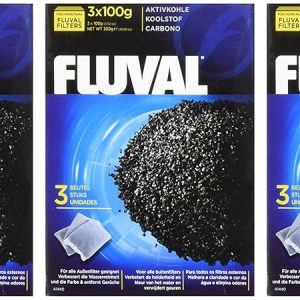 9-Pack of 100g Fluval Carbon Nylon Baggage for Aquariums