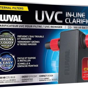 Fluval Inline UVC Water Clarifier for Aquarium Filters