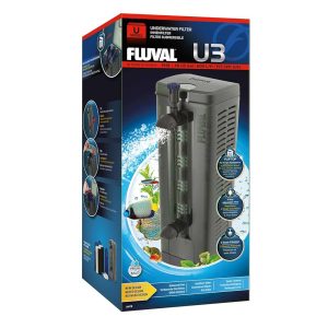 Fluval U3 Submersible Filter – Good for Freshwater and Saltwater Aquariums, in addition to Terrariums and Turtle Habitats