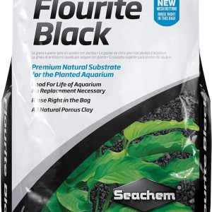 Seachem Black Clay Gravel, 7.7 lbs of Fluorite